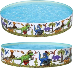 Záhradný bazén s dinosaurami 244 × 46 cm Bestway
