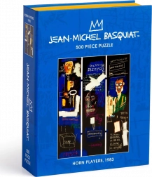 Puzzle Basquiat: hráči na lesný roh 500 dielikov