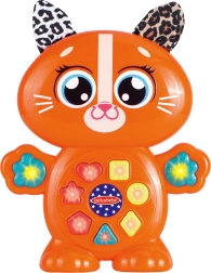 Interaktívna mačka s efektmi 16 cm