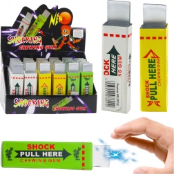 Žuvačka – elektrický žartovný gadget s jemným šokom