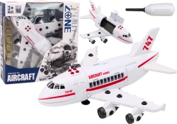 Veľké osobné lietadlo na zostavenie Nástroje Svetlá Zvuky
