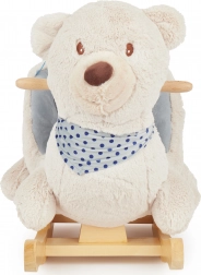 Bieco hojdací medvedík s polstrovaným sedadlom