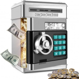 Elektronický trezor na peniaze s kódovým zámkom