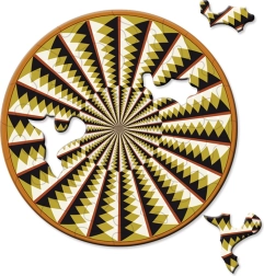 Okrúhle puzzle CURIOSI Picoli Kolotoč 33 dielikov