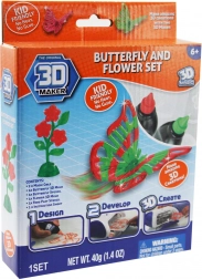 3D Maker tematická sada na tvorbu 3D výtvorov bez tepla a lepidla