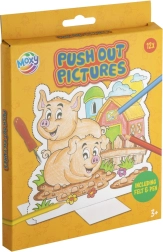 Vyrezávacia obrázky s motívom Farmy