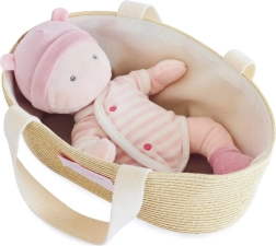 Doudou Jolijou Bábika Pola v taške do kočíka 28 cm