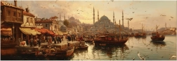 Panoramatické puzzle Starý Istanbul 1000 dielikov ANATOLIAN