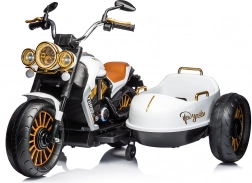 elektrická motorka Chipolino Duo Tron biela