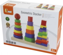 Drevená skladačka pyramída