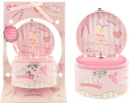 Hracia šperkovnica s baletkou