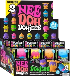 Schylling NeeDoh Dohjees séria 2 stláčacie zberateľské príšerky