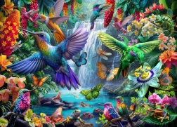 Puzzle Tropickí kolibríci 500 dielikov