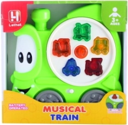 Zvukový vláčik so svetelnými efektmi