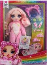 Bábika Rainbow High Junior na pyžamovú párty, Bella Ružová