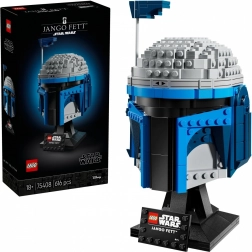 Lego Star Wars prilba Janga Fetta – zberateľský model na vystavenie