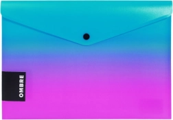 Puzdro s drukom A5 ombré ružové