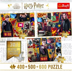 Puzzle Harry Potter, Ron a Hermiona 3v1