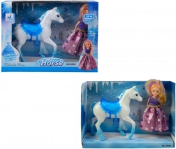 Bábika s koňom 15 cm