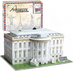 Priestorové 3D puzzle Biely dom – 35 dielikov