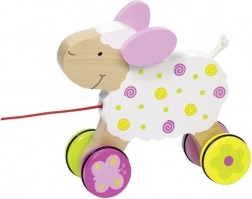 Drevená ťahacia ovečka Zuzka GOKI