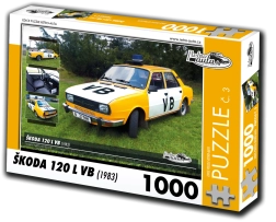 Puzzle RETRO-AUTA Škoda 120 L VB 1000 dielikov