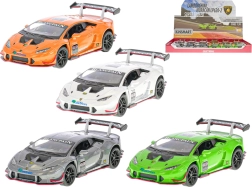 Kovový model Lamborghini Huracán LP620-2 1:36 so spätným chodom, 12 cm