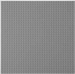 Stavebná doska pre stavebnice sivá 40x40 cm