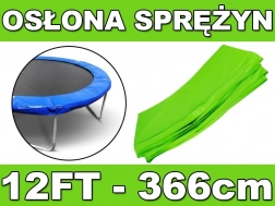 Ochranný kryt pružín SKYRAMIZ pre záhradnú trampolínu 366 cm (12 ft) – zelený