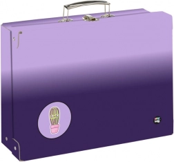 Kufrík na školské potreby OXY NEXT Ombre Purple, formát A4