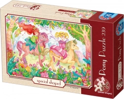 Puzzle Farební poníci 239 dielikov D-Toys
