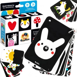 Kontrasty na šnúrkovej knihe 0 m+