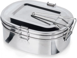 Oceľová turistická menážka/lunch box 2-dielna 350/900 ml REDCLIFFS