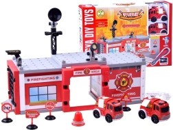 Stavebnica hasičská stanica, 59 dielikov