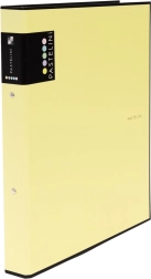 Zakladač A4 PASTELINI žltý, 2‑krúžkový laminovaný