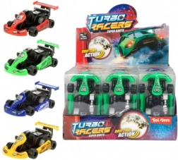 Plastová motokára 9 cm - rôzne farby