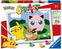 CreArt Pokémon – maľovanie podľa čísel