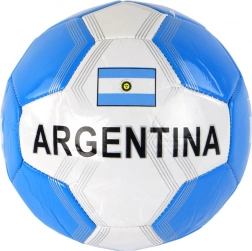 Futbalová lopta Argentína farebná, veľkosť 5