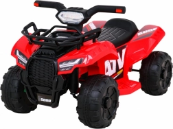 Detská elektrická štvorkolka Quad Storm – Červená