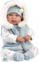 Novorodenecká realistická bábika Llorens so zvukmi 44 cm