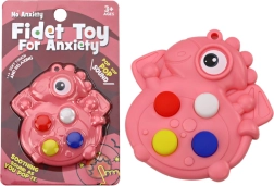Ružový dinosaurus Pop It antistresová hračka