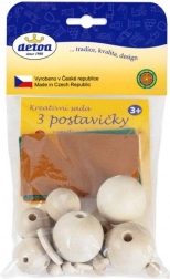 Detoa kreatívna sada – drevené postavičky na tvorenie