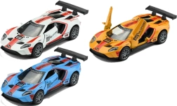 Kovové závodné auto so spätným naťahovaním