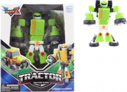 Robot 2v1 traktor – plastový transformujúci sa robot