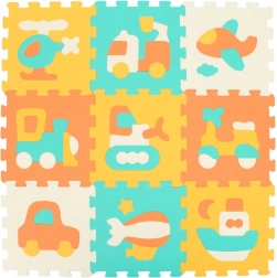 Penové puzzle s dopravnými prostriedkami