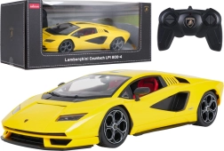 Rastar diaľkovo ovládané auto Lamborghini Countach LPI 800-4 žlté 1:16