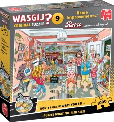 Puzzle Wasgij 9 Domáce vylepšenie 1000 dielikov