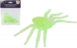 svietiaci plastoví pavúci do tmy 20 ks