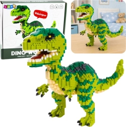 Stavebnica dinosaurus Velociraptor 3D figúrka 1457 dielikov