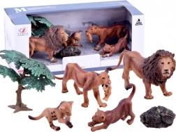 Sada figúrok safari – rodina tigrov – Levy